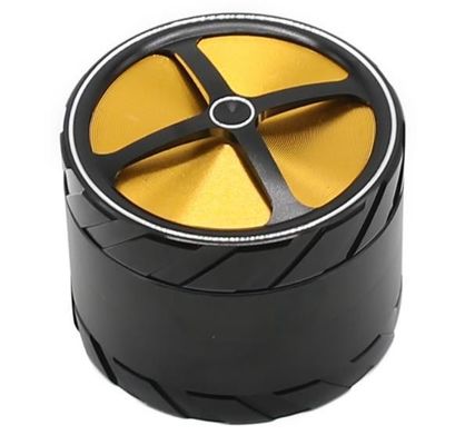 4 Layers 63mm 2.5inch Aluminum Alloy  Tobacco Spice Crusher OEM LOGO Herb Grinder